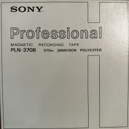 Sony PLN-370B Professional Mastering Reel Tape, SP, 7" Reel, 1200 ft