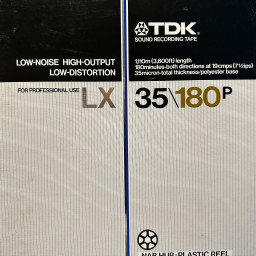 TDK-LX-35-180-Reel-Tape-Box