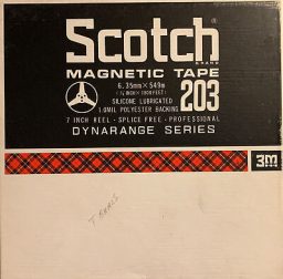 Scotch Japan 203 Dynarange *RARE* Reel Tape, LP, 7″ Reel, 1800 ft, Refurbished Gallery Image 0