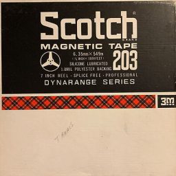 Scotch 203 Dynarange Reel to Reel Tape, LP, 7" Reel, 1800 ft, NOS Sealed
