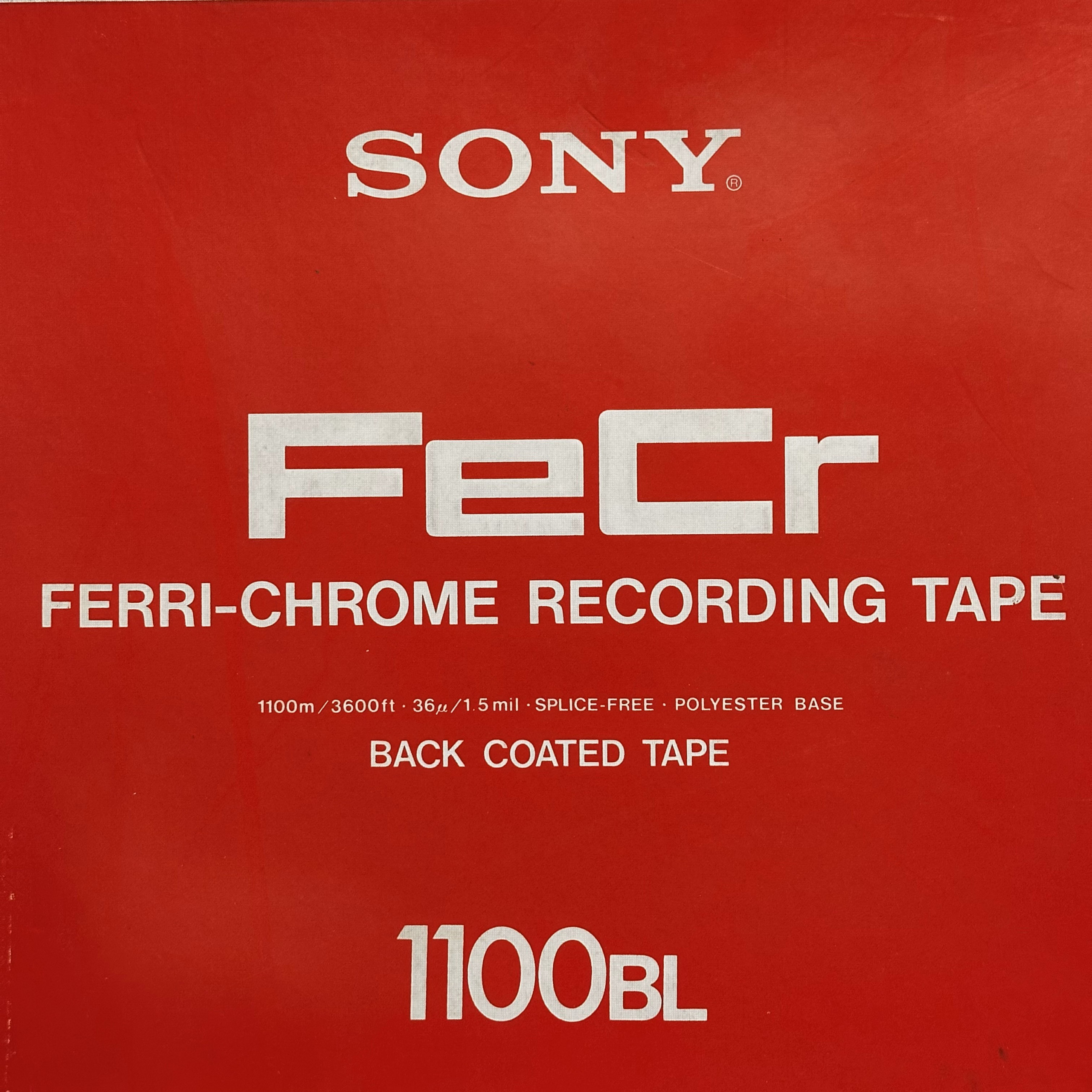 Sony-FeCr-10-in-Reel-Tape-Box