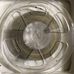 1/4" Scotch White Leader Tape for Reel to Reel, 250 ft, 5" Reel, w/Box