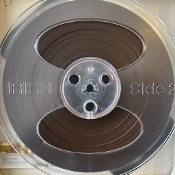 Irish / Ampex 241 Reel to Reel Tape, LP, 7" Reel, 1800 ft