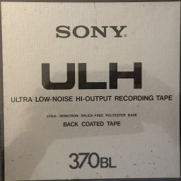 Sony ULH-7-370BL Reel Tape, LP, 7" Large Hub Reel, 1200 ft New NOS