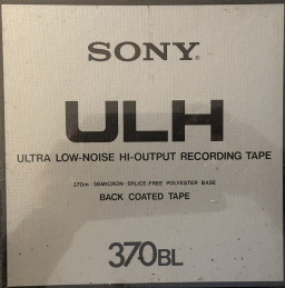 SONY-ULH-370LB-Reel-Tape-Box