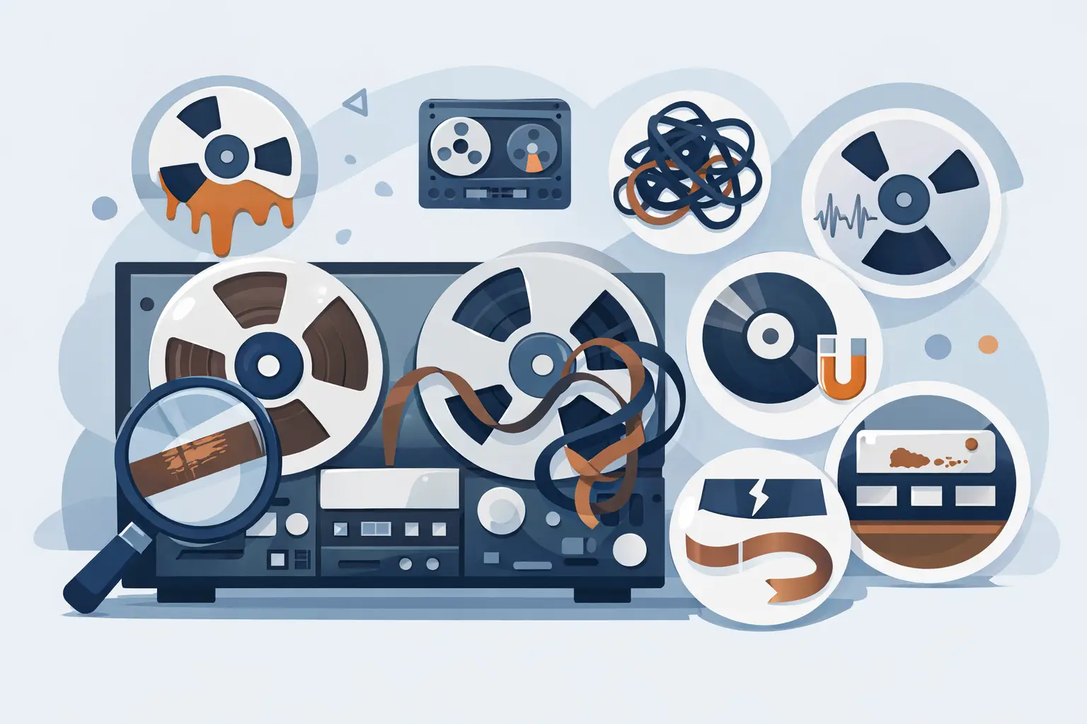 8 Common Reel to Reel Tape Problems