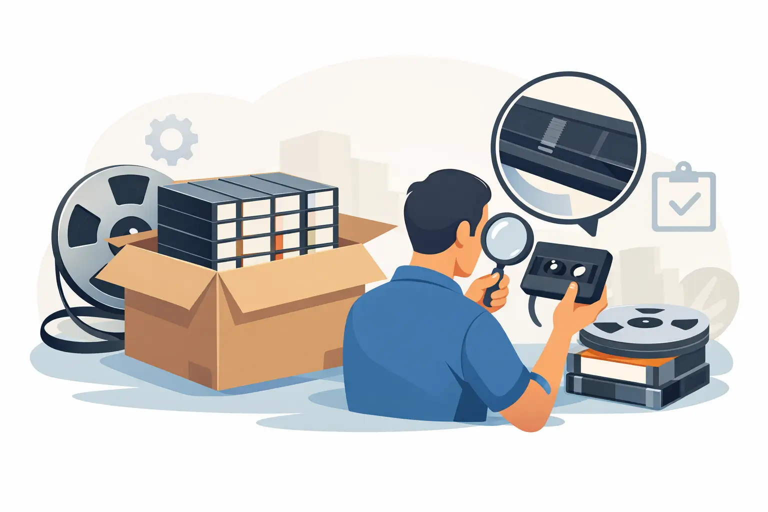 How to Inspect NOS Tape Before You Buy