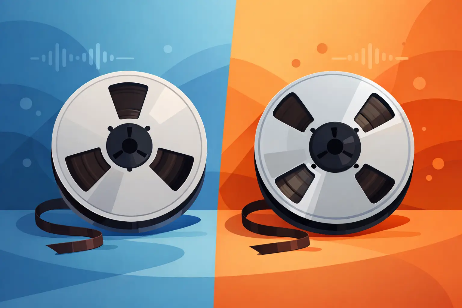 Scotch vs Ampex Reel Tape