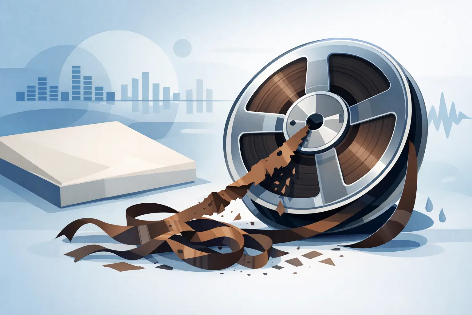 Sticky Shed Syndrome Reel Tape Explained