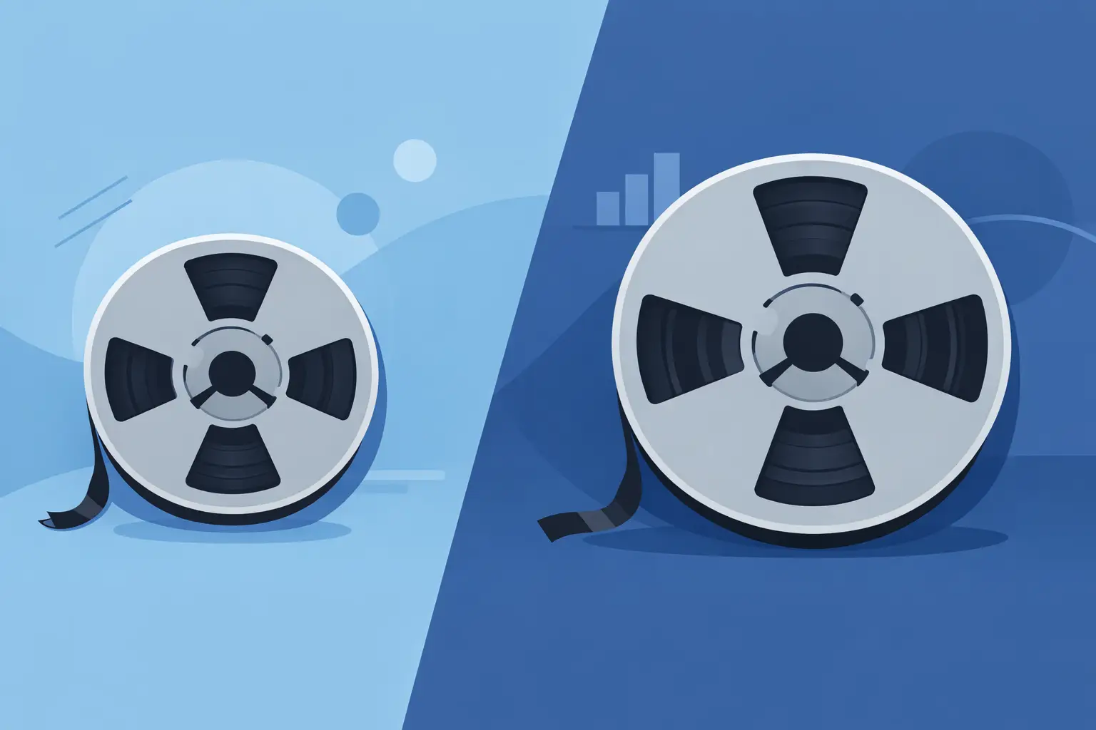7 Inch vs 10.5 Inch Reels Explained