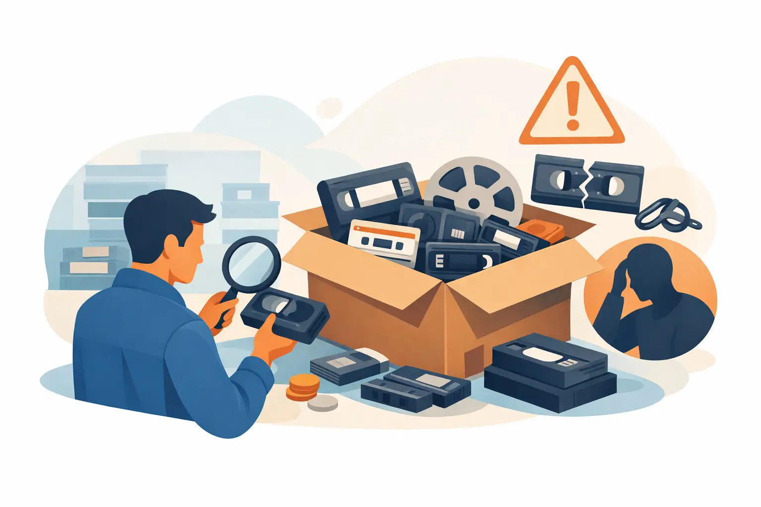 Buying Used Tape Lots Without Costly Mistakes