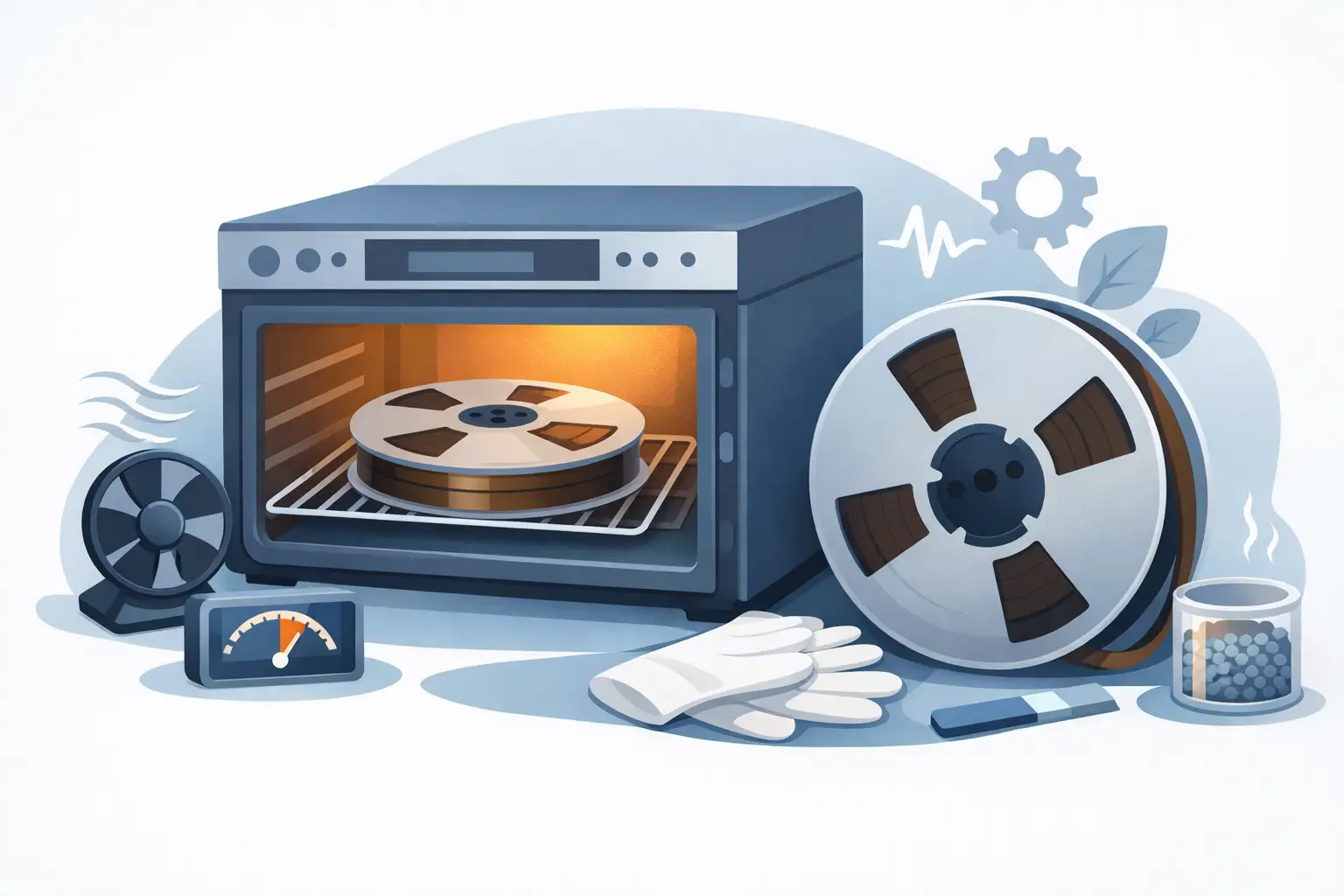 Can You Bake Reel Tape Safely?