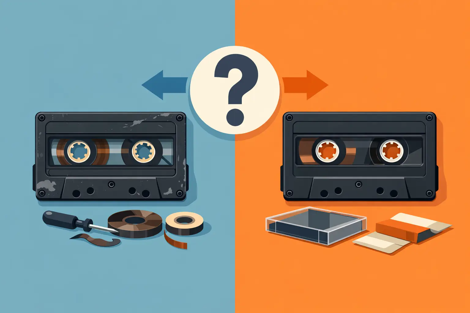 Refurbished Tape vs NOS: Which to Buy?