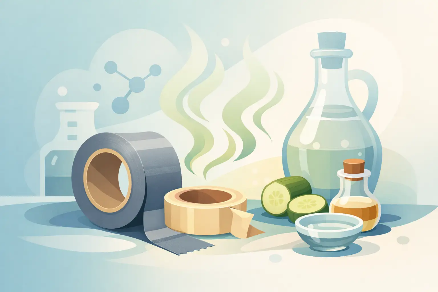Why Does Tape Smell Vinegar?