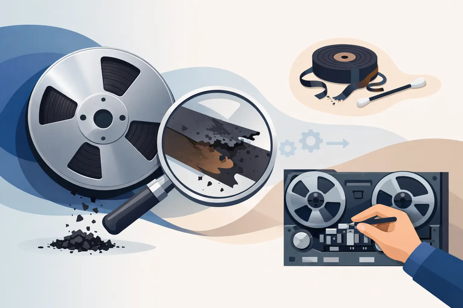 Why Does Reel Tape Shed Oxide? Causes and Fixes
