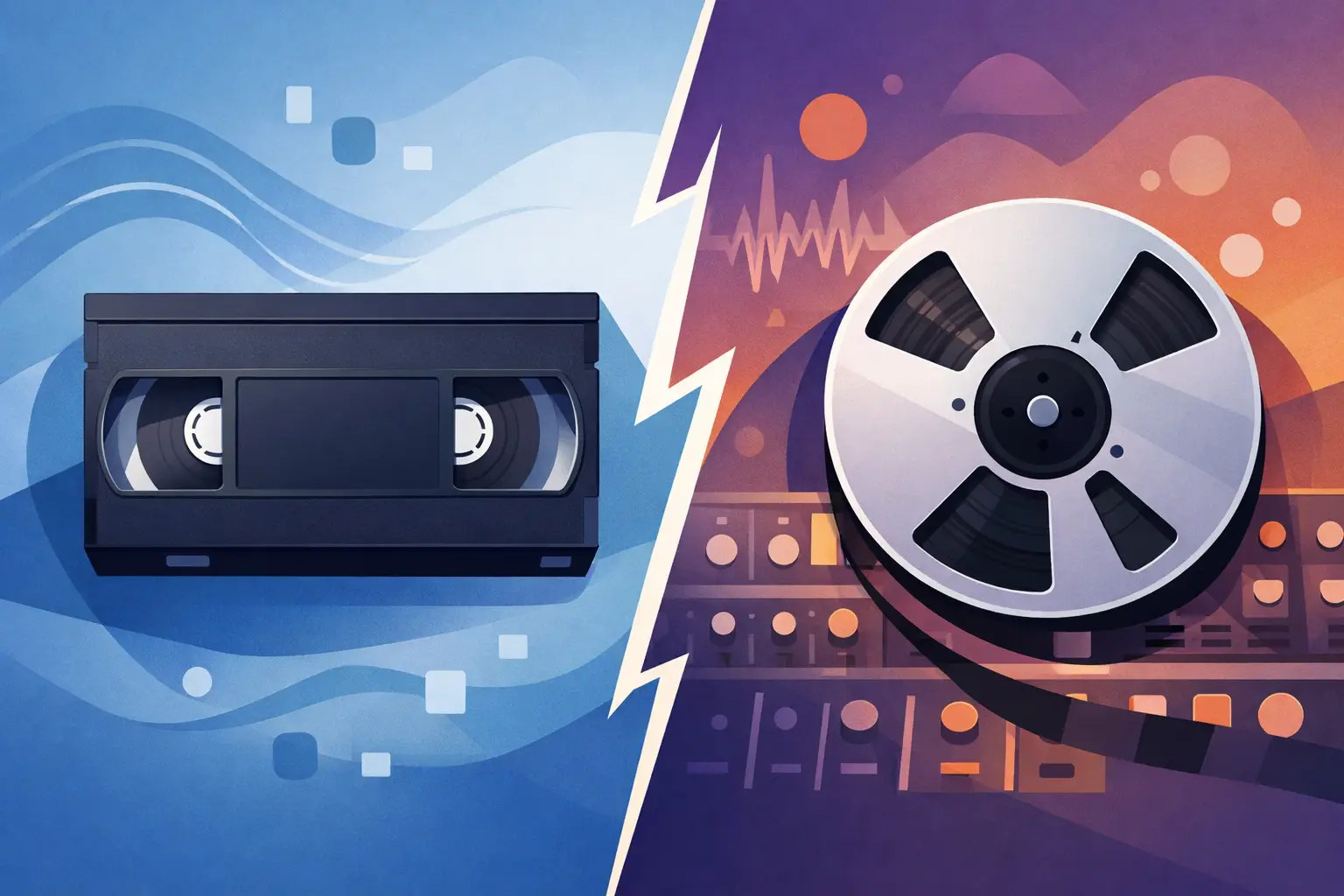 Broadcast Tape vs Studio Tape: What Changes?