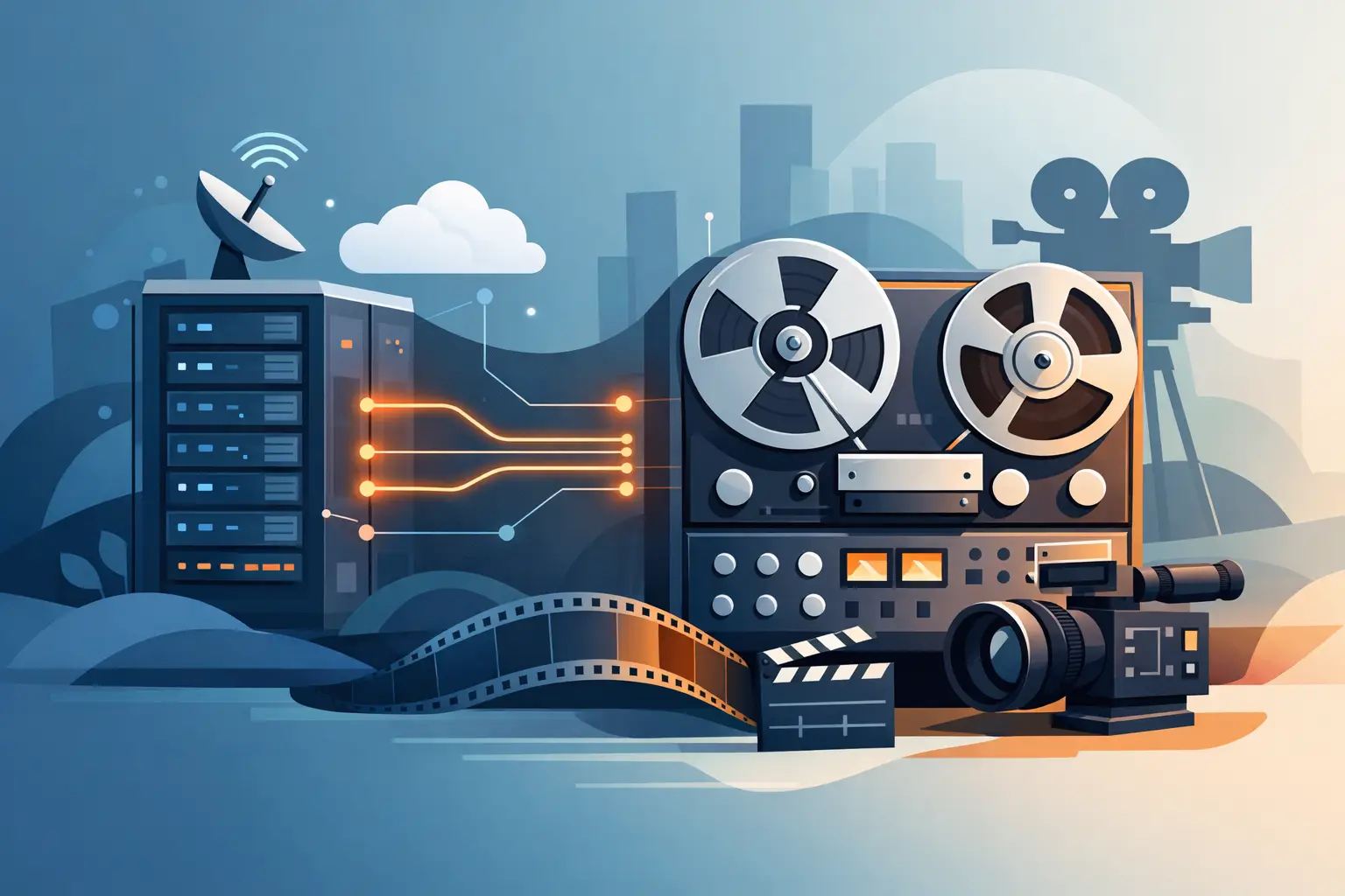 How NAB Cine Hubs Work With Tape Machines